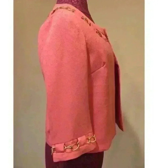 New Jade by Melody Tam S Coral Chainlink Jacket - Picture 4 of 8